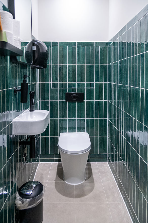 Refurbishment of office washrooms in the City